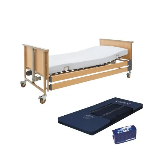 Pachet FABMEDICAL PREMIUM: pat medical și saltea premium antiescare